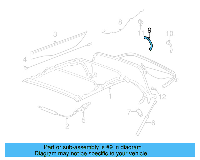 Tension Cable Retainer 1E0-872-293