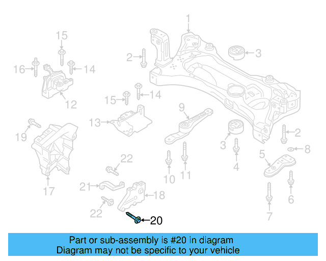 Mount Bracket 5Q0-810-811 - View 22