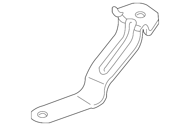 Low Note Horn Mount Bracket 3C0-951-182-A - View 3