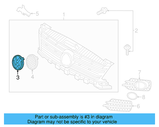 Nameplate 5N0-853-679-FXC