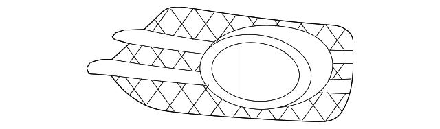 Outer Grille 5N0-853-665-J-9B9 - View 2