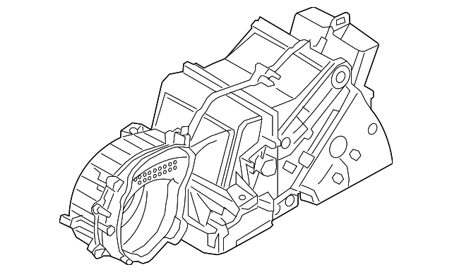 AC & Heater Case 3QF-820-024 - View 2