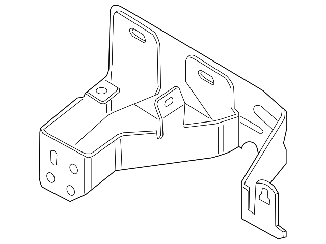 Mount Bracket 1K1-907-348-A - View 5