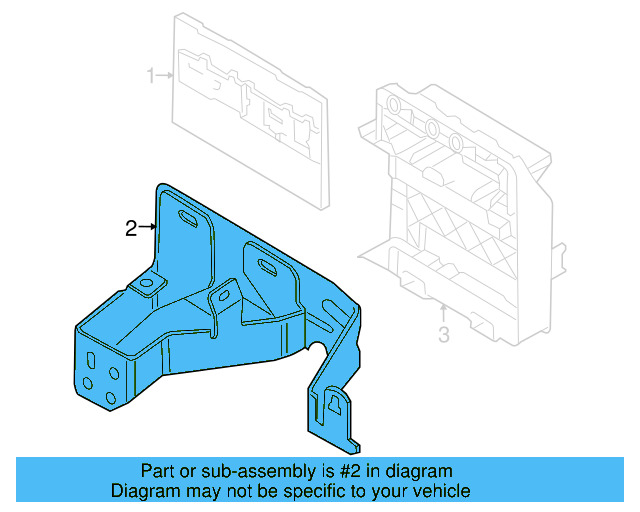 Mount Bracket 1K1-907-348-A