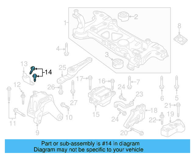 Support Bracket Bolt N-019-502-13 - View 31