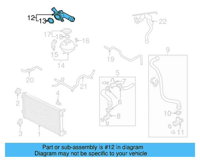 Flange 06A-121-132-AP - View 9