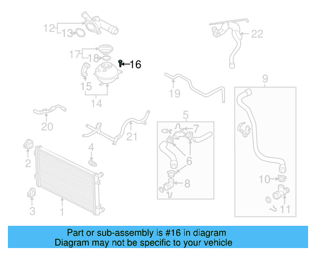 Reservoir Screw N-903-103-01 - View 21