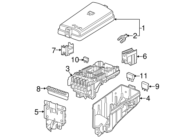 Fuel Pump Relay 4H0-951-253-A - View 25