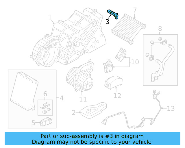Temp Sensor 5Q0-907-543 - View 24