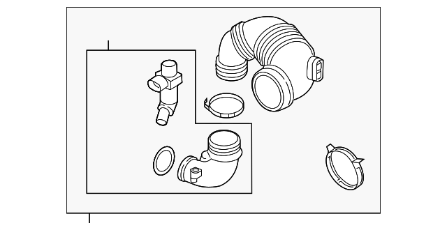 Intake Duct 5QM-129-618 - View 3
