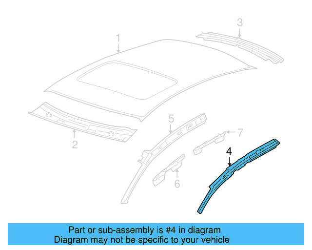 Roof Rail 3D7-810-411