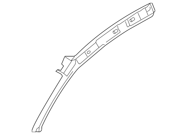 Roof Rail 3D7-809-401 - View 3