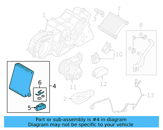 Evaporator Core 3QF-820-102 - View 4