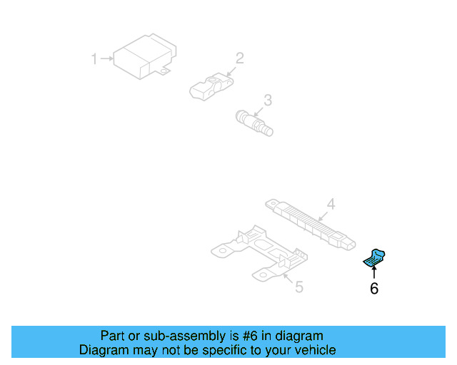 Antenna Holder 4D0-907-372-A - View 3