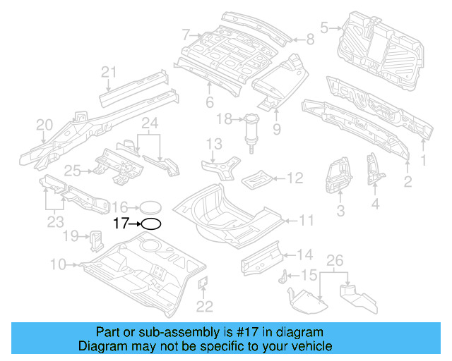 Access Cover Seal 321-803-963 - View 25