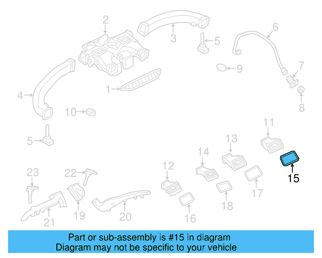 Trim Bezel 7P1-819-574-C-3Q7 - View 4