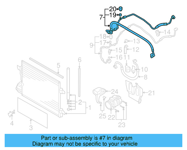 AC Hoses 1K0-820-743-FG