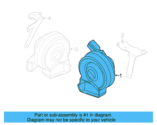 High Note Horn 3AA-951-223-B - View 5