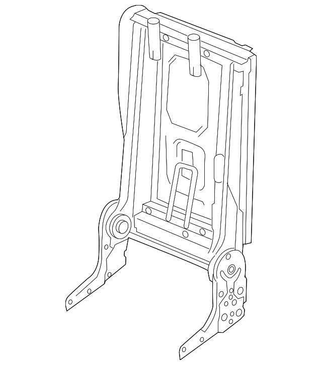 Seat Back Frame 7P0-885-504-E - View 5