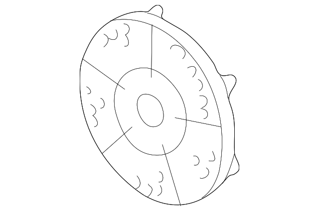 Speaker Grille 3B0-868-149-U71 - View 4