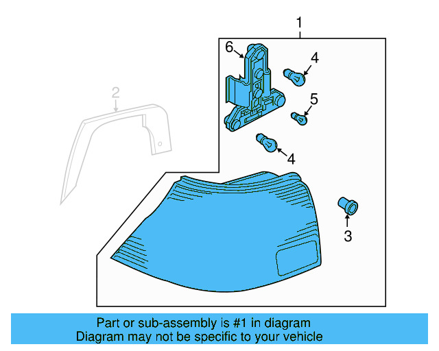 Tail Lamp Assembly 1J6-945-095-F
