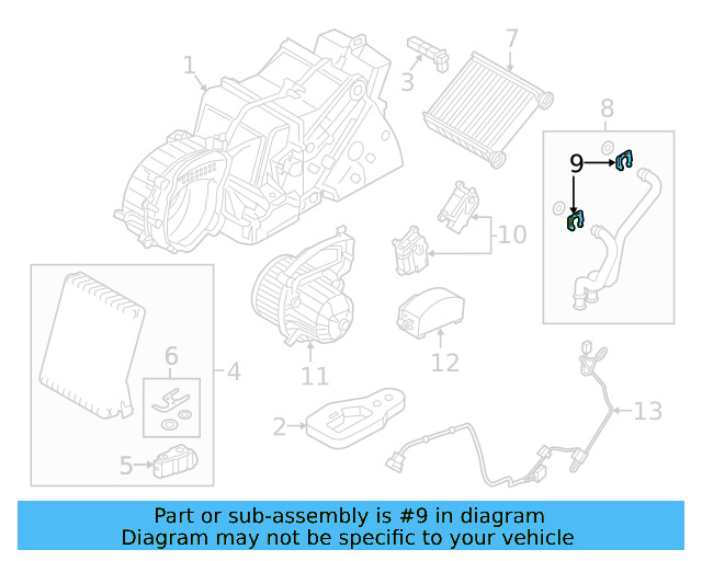 Water Pipe Mount Kit 3QF-898-400 - View 4
