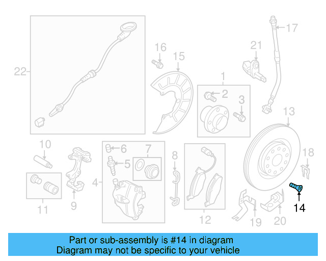 Bearing Assembly Mount Bolt WHT-000-237-A - View 28