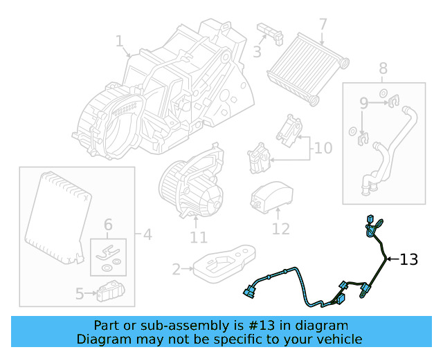 Water Pipe Mount Kit 3QF-898-400 - View 5