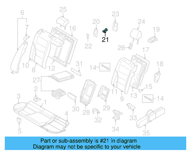 Bracket Cap 443-887-301-D-4PK