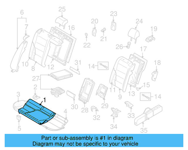 Seat Cover 1K0-885-405-FJ-TZX - View 3