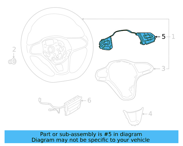 Combination Switch 1EA953508ADWJW - View 5