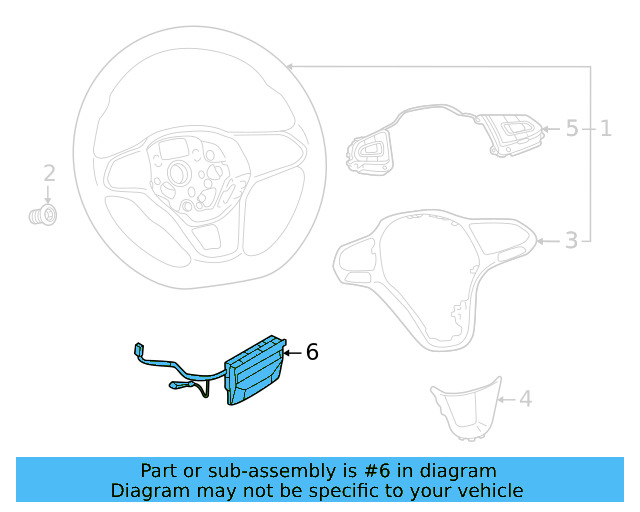 Control Module 3G0-959-542-A - View 6