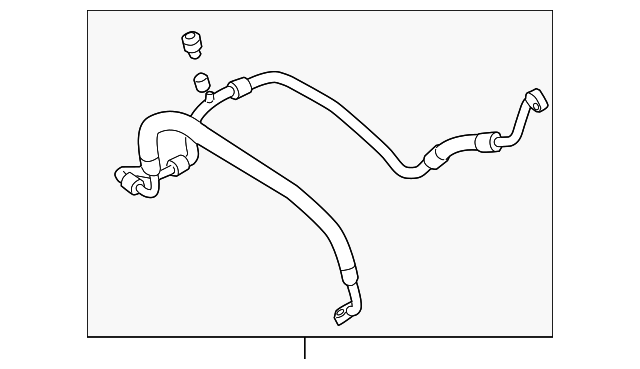 AC Hose 5C0-820-743-BM - View 2