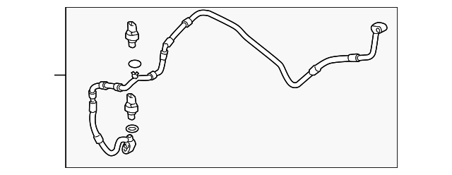 A/C Refrigerant Liquid Hose 5C0-820-741-BP - View 4