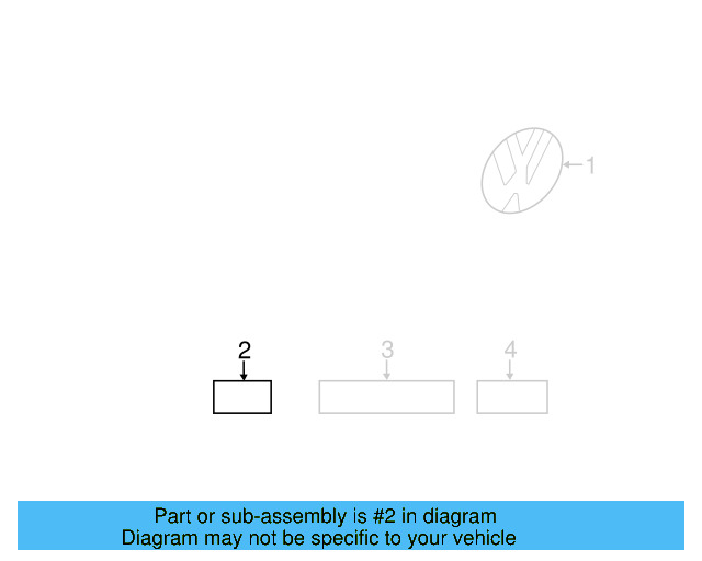 Nameplate 5K0-853-675-S-FXC