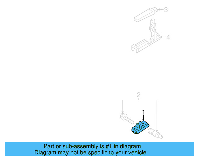 Tire Pressure Sensor 3AA-907-275-F - View 35