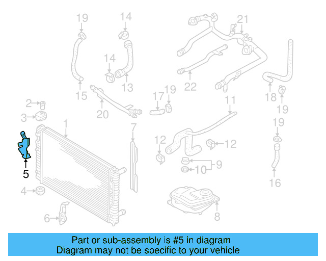 Air Duct 3B0-121-284-C - View 3
