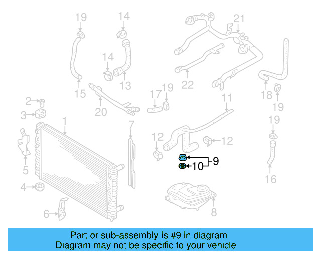 Reservoir Cap 3B0-121-321 - View 46