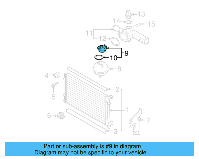 Reservoir Cap 3B0-121-321 - View 24