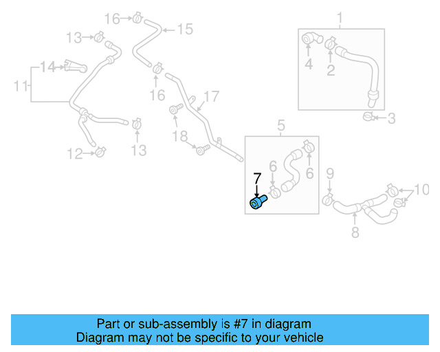 Inlet Hose Coupling 3B0-122-291-B - View 87