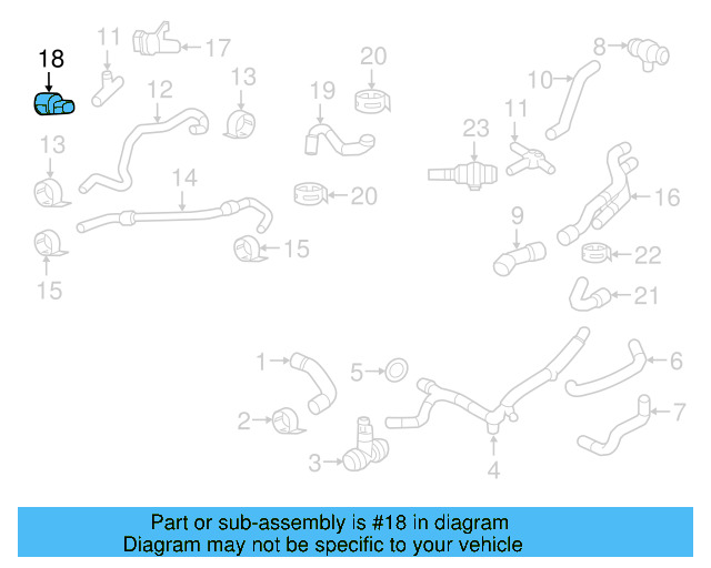 Inlet Hose Coupling 3B0-122-291-B - View 37