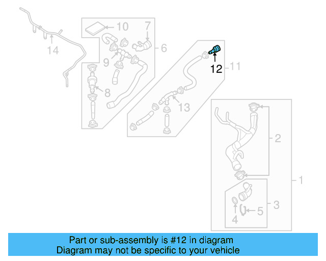 Inlet Hose Coupling 3B0-122-291-B - View 73