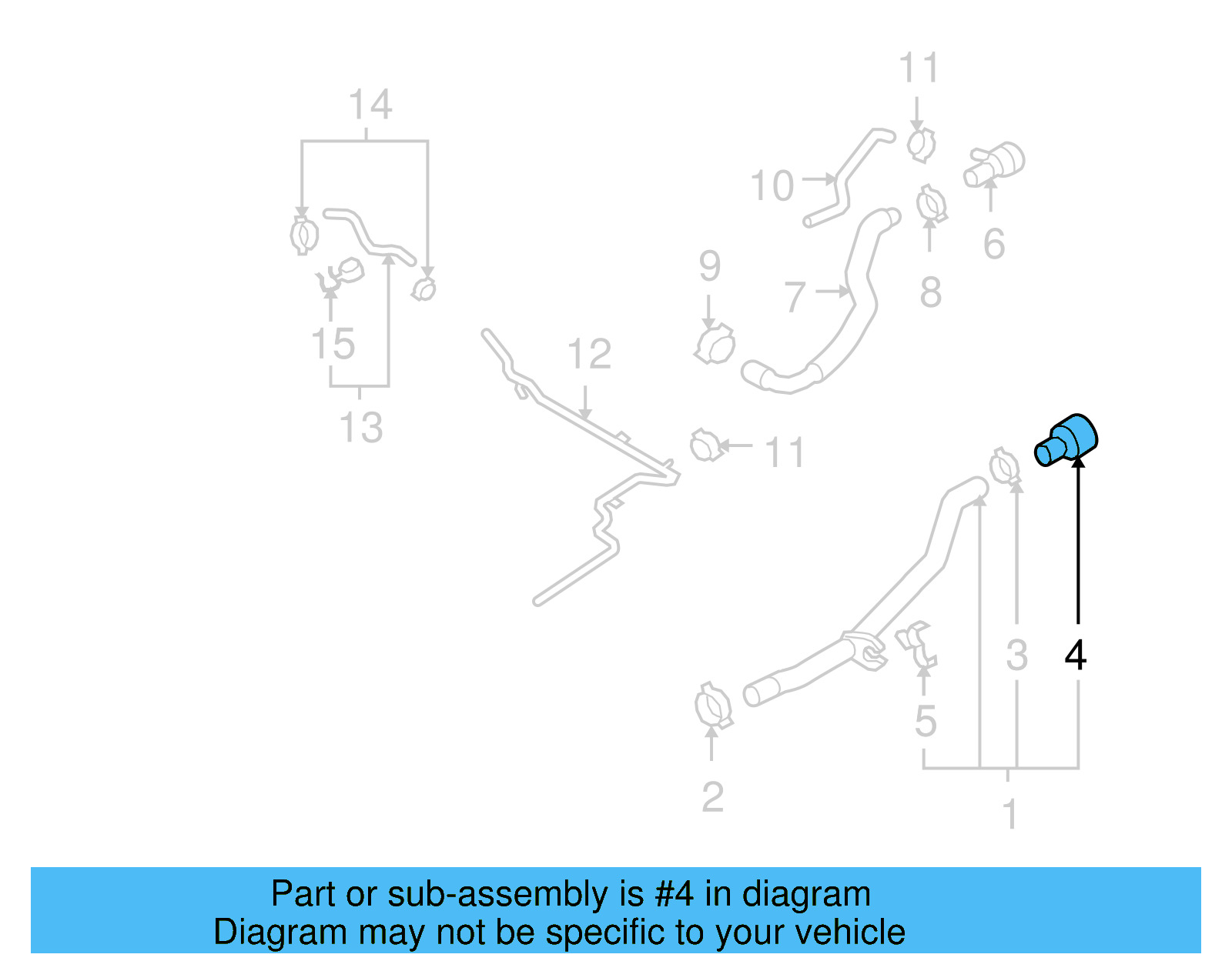 Inlet Hose Coupling 3B0-122-291-B - View 40