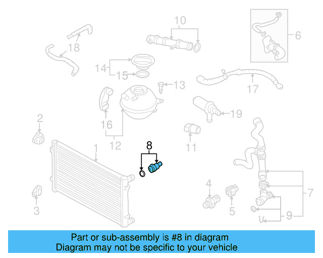 Upper Coupling 3B0-122-291-C - View 51