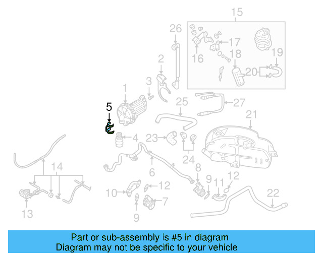 Check Valve Bracket 3B0-131-086 - View 2