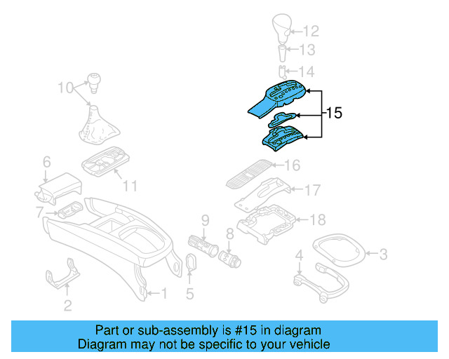 Gear Indicator 3B0-798-151-K-2ZZ - View 6