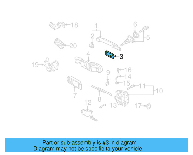 Gasket 3B0-837-211-9B9 - View 14