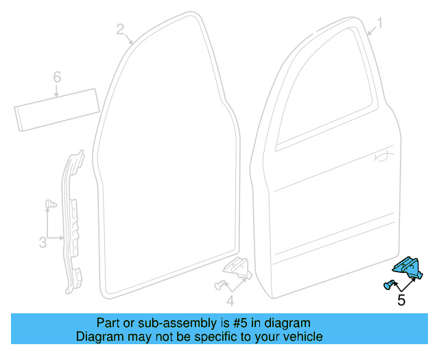 Door Weather 3B0-837-733-C-B41 - View 7