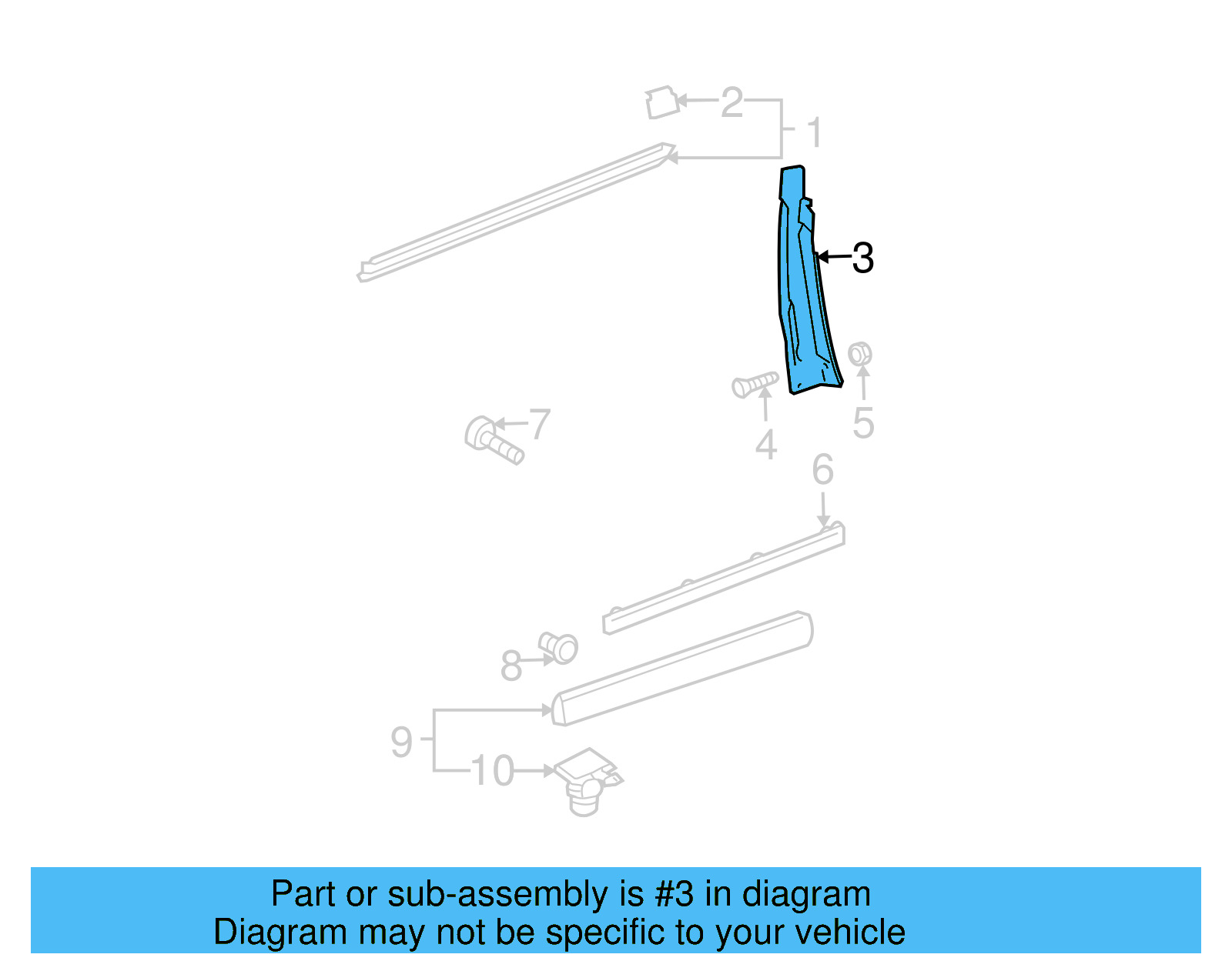 Applique 3B0-837-901-F-041 - View 2