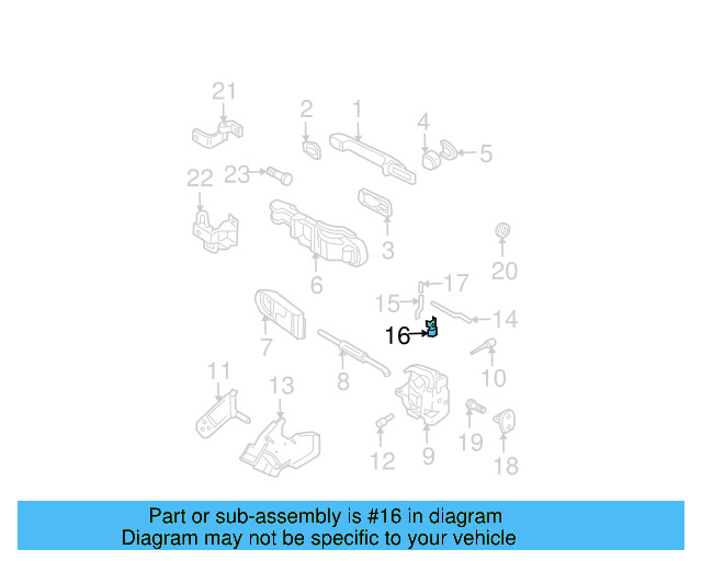 Rod Bellcrank 3B0-839-833-E - View 16